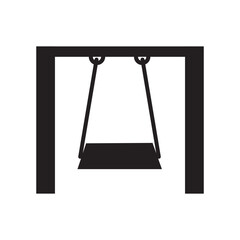 swing icon vector design template
