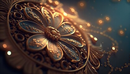 sparkling indian bridal jewelry wallpaper for a memorable wedding generative ai