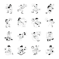 Pack of Sales Hand Drawn Illustrations