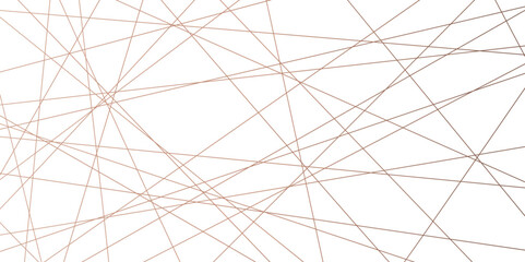 Obraz premium Abstract luxury premium shiny golden random chaotic square and triangle wave lines background. Vector, illustration