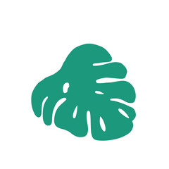 illustration of a leaf leaf green icon element hand drawn symbol green