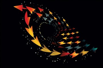 Visualization of Business Expansion Strategy: Symbolizing Growth and Diversification generative AI