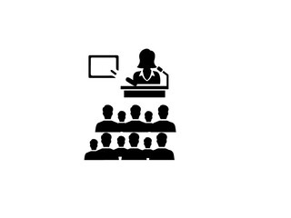  mentoring sets, education, meeting, conference, line icons related to training, coaching, teamwork. Outline icon collection stroke vector icon graphics design by  illustration.