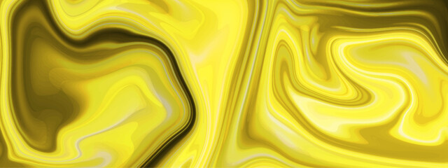 Obraz premium Abstract colorful oil marble trendy dynamic art with glowing effect. Abstract wavy curve fluid modern marble texture background. 