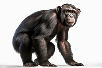 Fototapeta premium Chimpanzee. Generative AI.