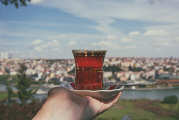 Turkish traditional tes