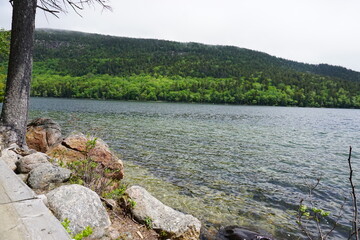 Fototapeta premium Bar Harbor and Acadia National Park in Maine