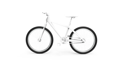 Obraz premium bicycle isolated on white background