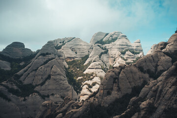 Montserrat mountain landscape 