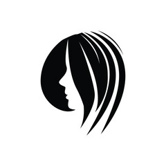 hair beauty logo icon