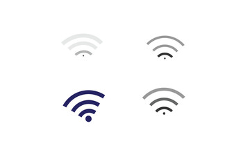 wifi icon.signal, vector, black, wifi, icon ,wireless, set
