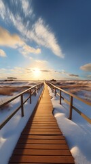 Fototapeta premium Boardwalk to Nowhere