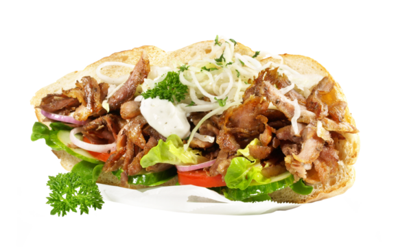 Döner Kebab - Transparent PNG Hintergrund