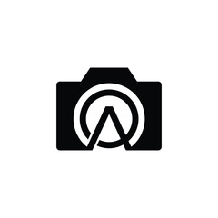 CAMERA AND A LOGO, modern logo, minimalist logo