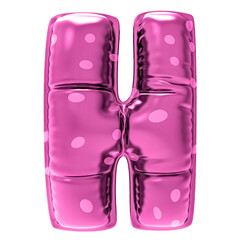 Font With Number 3D Render