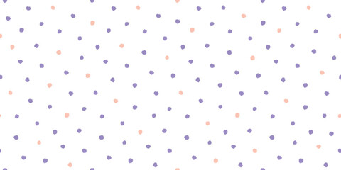 Colourful small polka dot seamless pattern. Vector illustration for background, card, invitation, banner, social media post, poster, mobile apps, advertising.	

