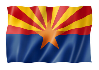 Arizona flag, USA