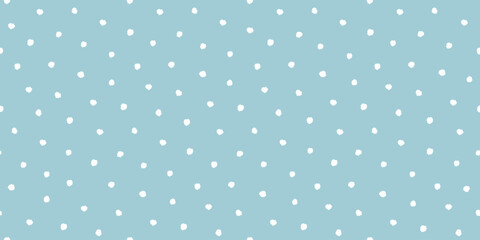 Small polka dot seamless pattern. Vector illustration for background, card, invitation, banner, social media post, poster, mobile apps, advertising. © Pompon Studio