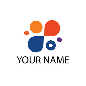 Simple minimalistic professional company logo