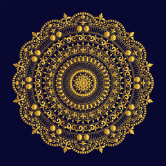 Royal Mandala Design Template