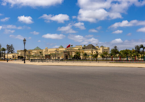 The Royal Palace in Rabat, the capital of Morocco