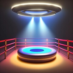 abstract background with lights