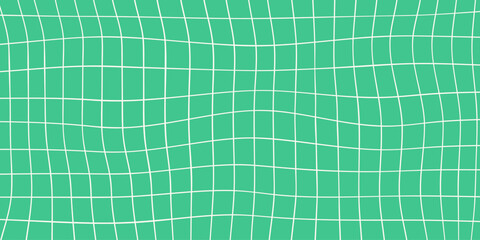 70s background in retro hippie style. Wave pattern, checkerboard, net. Texture vector illustration. Distorted in a psychedelic and Y2k aesthetic style