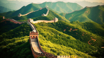The Great Wall of China Generative AI
