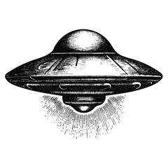 UFO spaceship sketch © Satoru Sketches