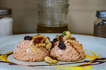 plated restaurant food