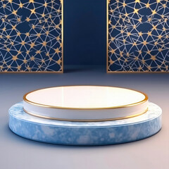 podium for product presentation