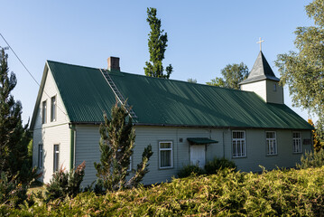 Fototapeta na wymiar Lutheran church in Vainode, Latvia