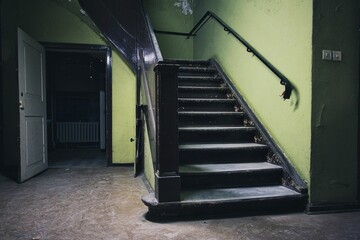 Treppe - Vintage - Nostalgisch - Verlassener Ort - Urbex / Urbexing - Lostplace - Artwork - Creepy...