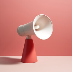 megaphone isolated