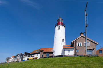 Fototapeta na wymiar lighthouse in Urk, Netherlands