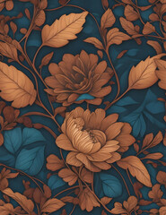 abstract geometric background. Generated AI