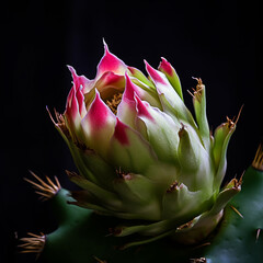 pitaya flower, pitaya fruit, pitaya plant