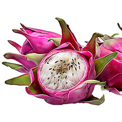 pitaya flower, pitaya fruit, pitaya plant