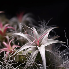 Tillandsia plant, flower, leaf, floral