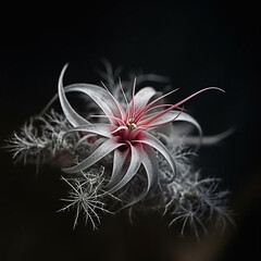 Tillandsia plant, flower, leaf, floral