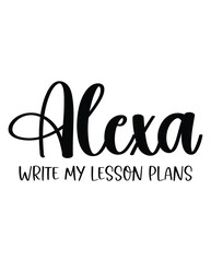 Alexa Write My Lesson Plans eps