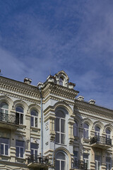 facade of the building