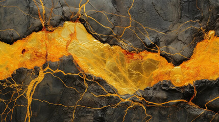 Abstract lava background, Generative AI.