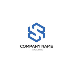 Creative lettermark logo business logo illustration