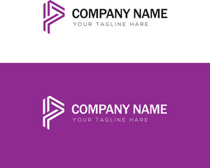 Creative lettermark logo business logo