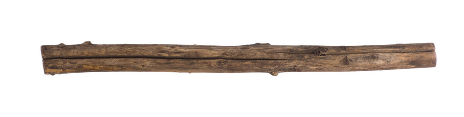 ancient stone age stick , wooden cudgel