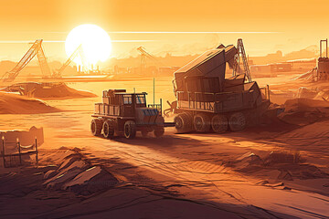 Desert Lithium Mining Process