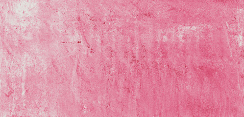 white dusky pink speckled hand-painted illustration texture design of old distressed vintage grunge concrete with red stains. damaged textured abstract washed cement backdrop as web banner background.