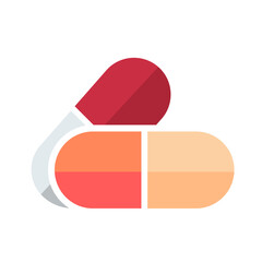 capsule icon design vector template