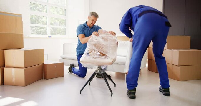 Furniture Movers Packing And Wrapping